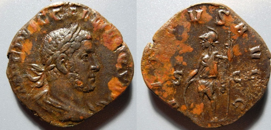 Gallienus, AE sestertius, 253-268 AD - Virtus reverse | Roman