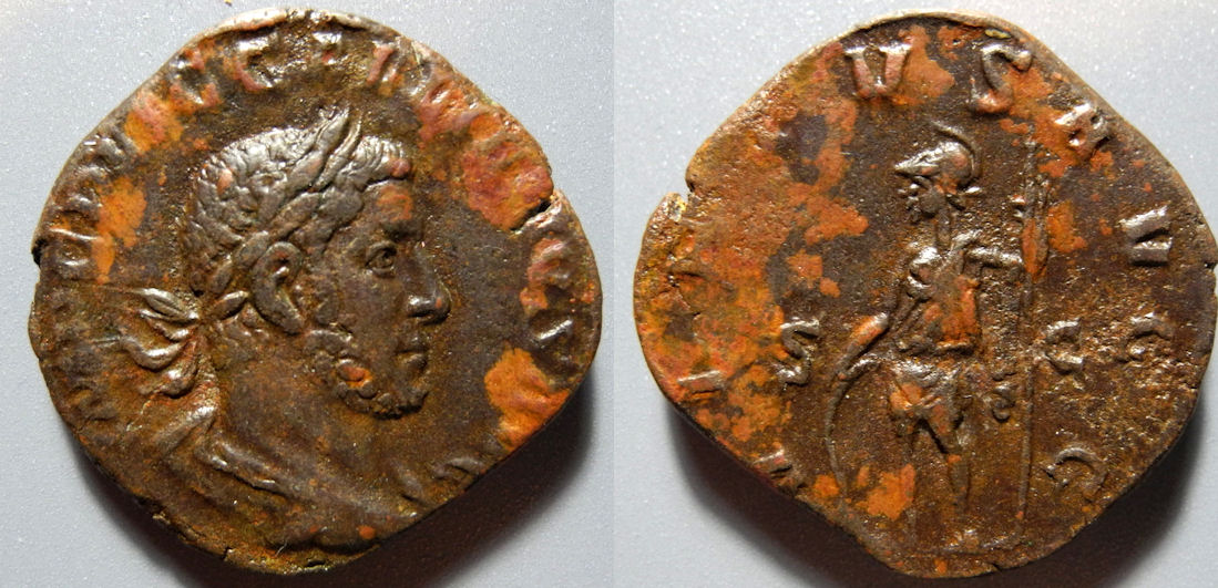 Gallienus, AE sestertius, 253-268 AD - Virtus reverse | Roman