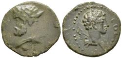 Ancient Coins - Scarce Antiocheia Pisidia 138 - 161 AD Pseudo-autonomous AE14 Hercules/Mercury