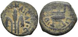 Ancient Coins - Pontius Pilate AE15 Prutah Infamous for Trial & Crucifixion of Jesus
