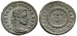 Ancient Coins - Choice VF Constantine II Caesar Sisak Croatia Mint 321-4 AD VOT X