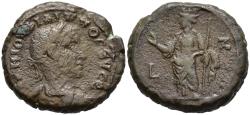 Ancient Coins - Rare aVF Philip I the Arab Roman Egypt Tetradrachm Alexandria Standing