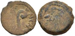 Ancient Coins - Pontius Pilate AE15 Prutah Infamous for Trial & Crucifixion of Jesus