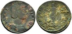 Ancient Coins - Galeria Valeria AE25 Antioch Mint Follis Wife of Galerius Venus Holding Apple