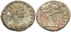 Ancient Coins - EF Aurelian Antoninianus Mediolanum 271-2 To The Restorer Of The East