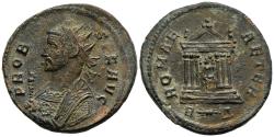 Ancient Coins - Choice VF Probus Antoninianus Rome Mint Nice Portrait / Roma in Temple