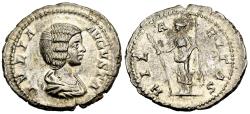 Ancient Coins - Choice EF Scarce Julia Domna Laodicea ad Mare Denarius Hilaritas