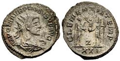 Ancient Coins - Choice VF Probus Silvered Antoninianus Antioch 280-1 AD Time of Peace & Calm