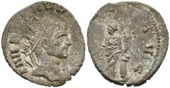 Ancient Coins - aEF Claudius II Gothicus 268-270 AD Antoninianus Rome Mint Providentia Standing