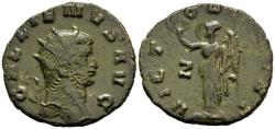 Ancient Coins - Gallienus 253-268 AD Antoninianus Victory Standing Left
