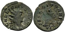 Ancient Coins - Gallienus 253-268 AD Antoninianus Securitas Seated The World Is Safe