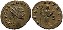 Ancient Coins - EF Claudius II Gothicus Antoninianus Rome 268-9 Felicitas Augusti