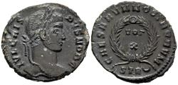 Ancient Coins - VF Crispus Caesar 317-326 AD Centenionalis Trier Mint VOT X