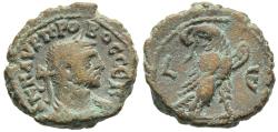 Ancient Coins - Choice F Probus Roman Egypt Tetradrachm 279-80 AD Eagle Wreath in Beak