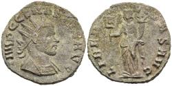 Ancient Coins - VF Claudius II Gothicus Antoninianus Rome Mint 268-9 AD Liberalitas
