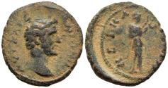 Ancient Coins - Ex Rare VF Antoninus Pius Nicaea Bithynia AE17 Unpublished Variant