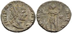 Ancient Coins - EF Claudius II Gothicus Antoninianus Rome 270 AD Virtus In Military Garb
