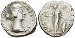 Ancient Coins - Faustina Junior, Augusta 146 - Winter 175/176 A.D., Wife of Marcus Aurelius