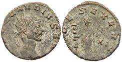 Ancient Coins - gVF Claudius II Gothicus Rome 268-9 AD Loyalty of the Army Fides 2 Standards