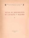Ancient Coins - Book - Notas de Arqueología de Cataluña y Baleares 1961