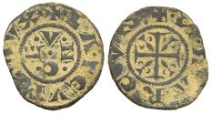 World Coins - Rare VF Republic of Venice Doge Lorenzo Tiepolo 1268-1275 Quartarolo