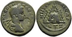 Ancient Coins - Severus Alexander 222-235 AD Caesarea Cappadocia AE27 Mount Argaeus