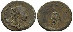 Ancient Coins - VF Claudius II Gothicus Mediolanum 268-9 AD Antoninianus Hope of the Public