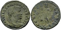 Ancient Coins - Maximinus II Daia 309-313 AD Heraclea Mint Large Follis Genius