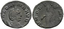 Ancient Coins - Salonina Augusta 254-268 AD Wife of Gallienus AE20 Juno