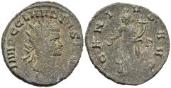 Ancient Coins - VF Claudius II Gothicus Antoninianus 268-9 Genius of the Emperor