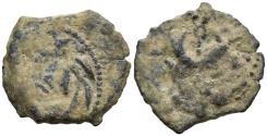 Ancient Coins - Rare Judaea Valerius Gratus Roman Prefect Under Tiberius 15-26 AD Prutah