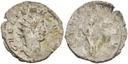 Ancient Coins - Very Rare aF Gallienus Antoninianus Mediolanum 262-3 AD Aequitas Holding Scales