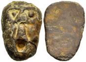 Ancient Coins - VF China Warring States Chu Kingdom 476-221 BC AE Cowrie Ghost Face Money