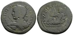 Ancient Coins - Very Rare Caracalla 198-217 AD Pautalia Thrace AE31 River-god Strymon