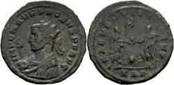 Ancient Coins - Probus Antoninianus Bust Left Eagle Tipped Scepter / Jupiter Offering Globe