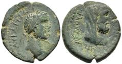 Ancient Coins - Antoninus Pius 138-161 AD Flaviopolis Cilicia AE19 Kronos Bearded & Veiled