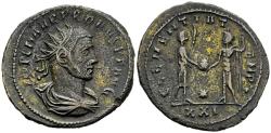 Ancient Coins - Choice VF Probus 276-282 AD Antoninianus Tripoli Mint Emperor & Jupiter
