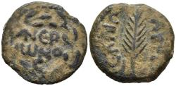 Ancient Coins - Judaea Porcius Festus Roman Procurator Under Nero 59-62 AD Palm Frond