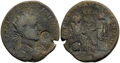 Ancient Coins - Philip I the Arab Diocaesarea Cilicia AE34 Hexassarion 2 Tyches and River God