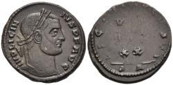 Ancient Coins - Licinius I Centenionalis Arelatum Mint 320-1 AD VOT/IS / XX in Wreath