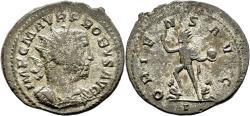 Ancient Coins - Ch gF Probus Billion Antoninianus Lugdunum 277-9 AD Mars Victor