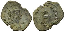 Ancient Coins - Gallienus 253-268 AD Antoninianus Goat Amaltheia Who Suckled Infant Jupiter