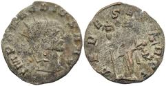 Ancient Coins - Claudius II Gothicus Rome Mint 268-9 AD FIDES EXERCITI Loyalty of the Army