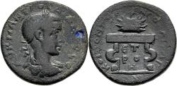 Ancient Coins - Gordian III Neocaesarea Pontus AE29 Palm in Agonistic Crown on Table 241-242 AD