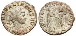 Ancient Coins - EF Aurelian Silvered Antoninianus Siscia 271 AD To Jupiter The Protector