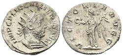 Ancient Coins - Choice gVF Gallienus Silver Antoninianus Rome 255-6 AD VICTORIA AVGG