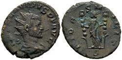 Ancient Coins - VF Claudius Gothicus Antoninianus Milan Mint 269-270 Fides Holds Two Standards