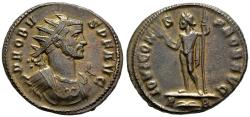 Ancient Coins - Choice EF Probus Antoninianus Rome Mint 280-1 AD Jupiter Thunderbolt