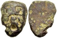 Ancient Coins - China Warring States Chu Kingdom c. 476-221 BC AE Cowrie Ghost Face Money