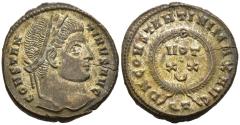 Ancient Coins - Ch EF Constantine the Great 307-337 AD Centenionalis Ticinum Mint VOT XX